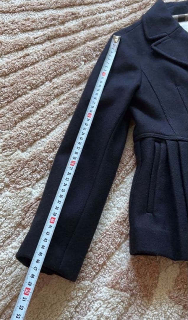 ★美品★ 【Burberry】バーバリーダッフルコート　ネイビー　8Y 128