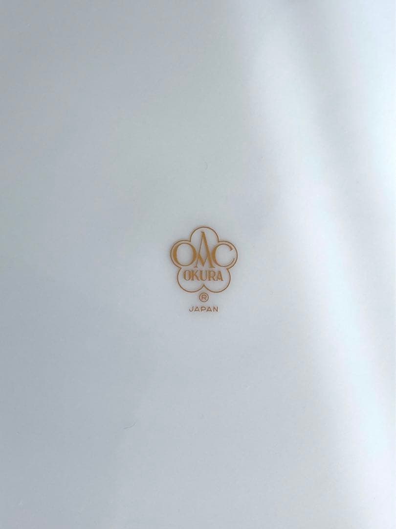 ★新品未使用 ペアセット★大倉陶園 カップ＆ソーサー デザート皿 エッグスタンド