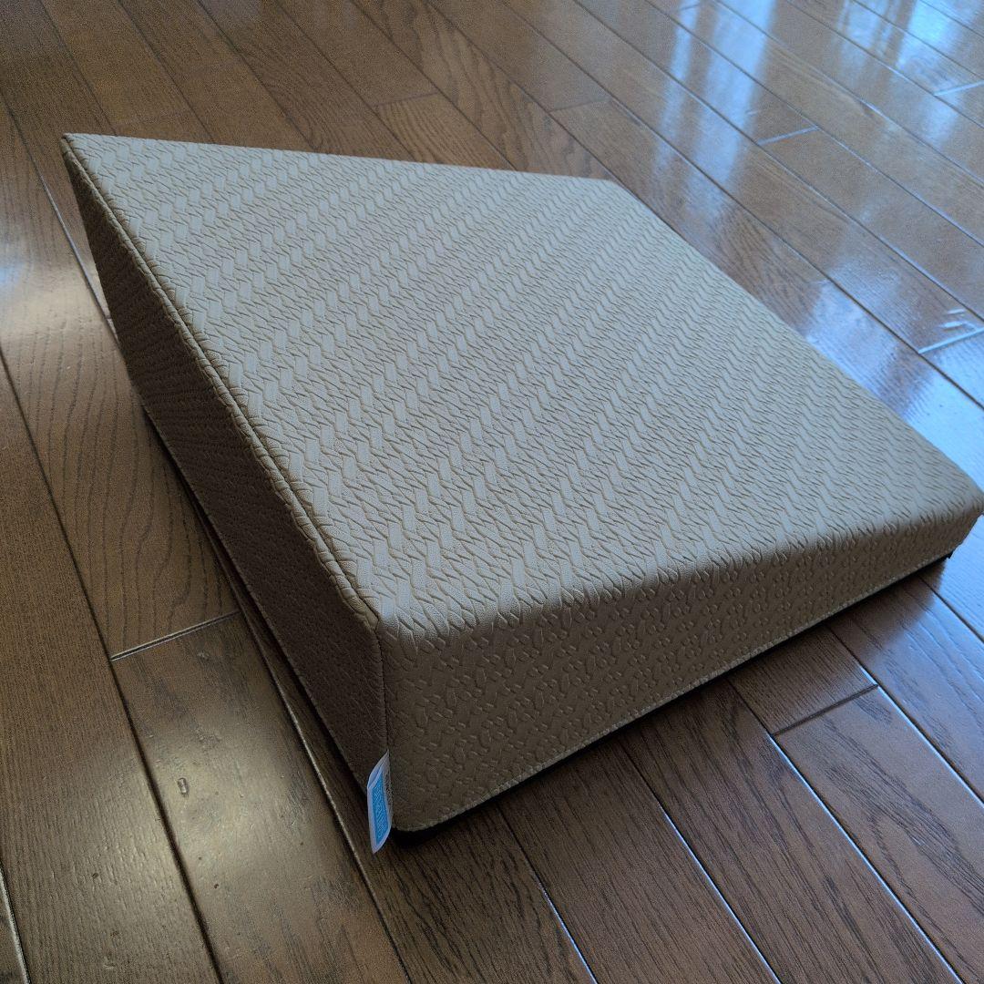 SANTEPLUS 三角形クッション ベージュ