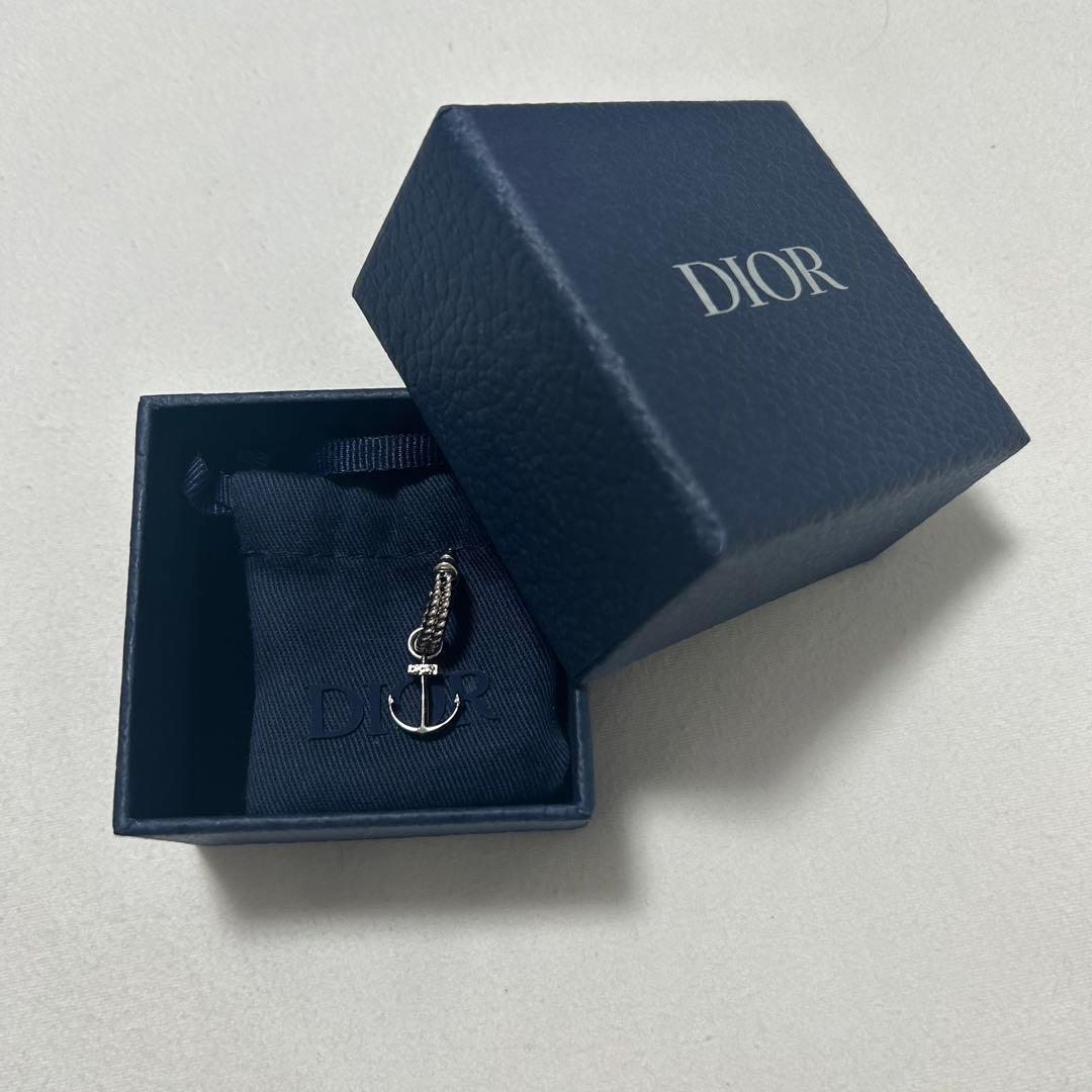 DIOR メンズ　ピアス　片耳用　アンカー　22AW