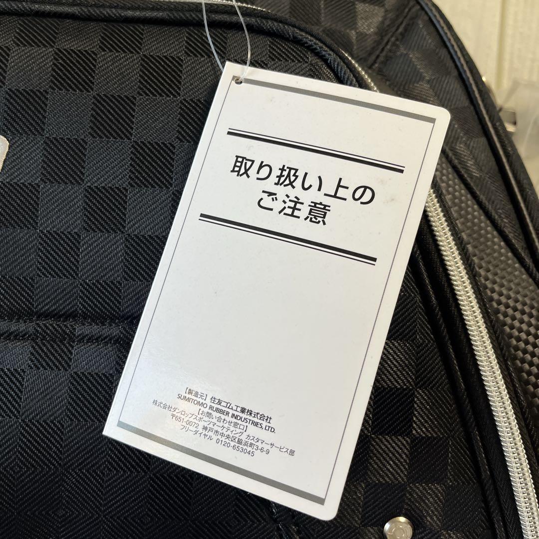 XXIO セグシオ　スポーツバッグ ブラック チェック柄　新品