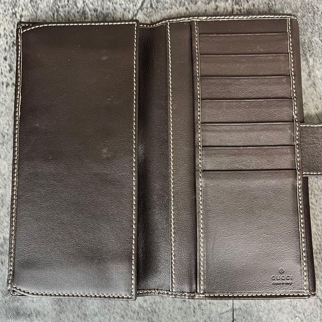 GUCCI GGキャンバス ラブリーハート 長財布 Wホック