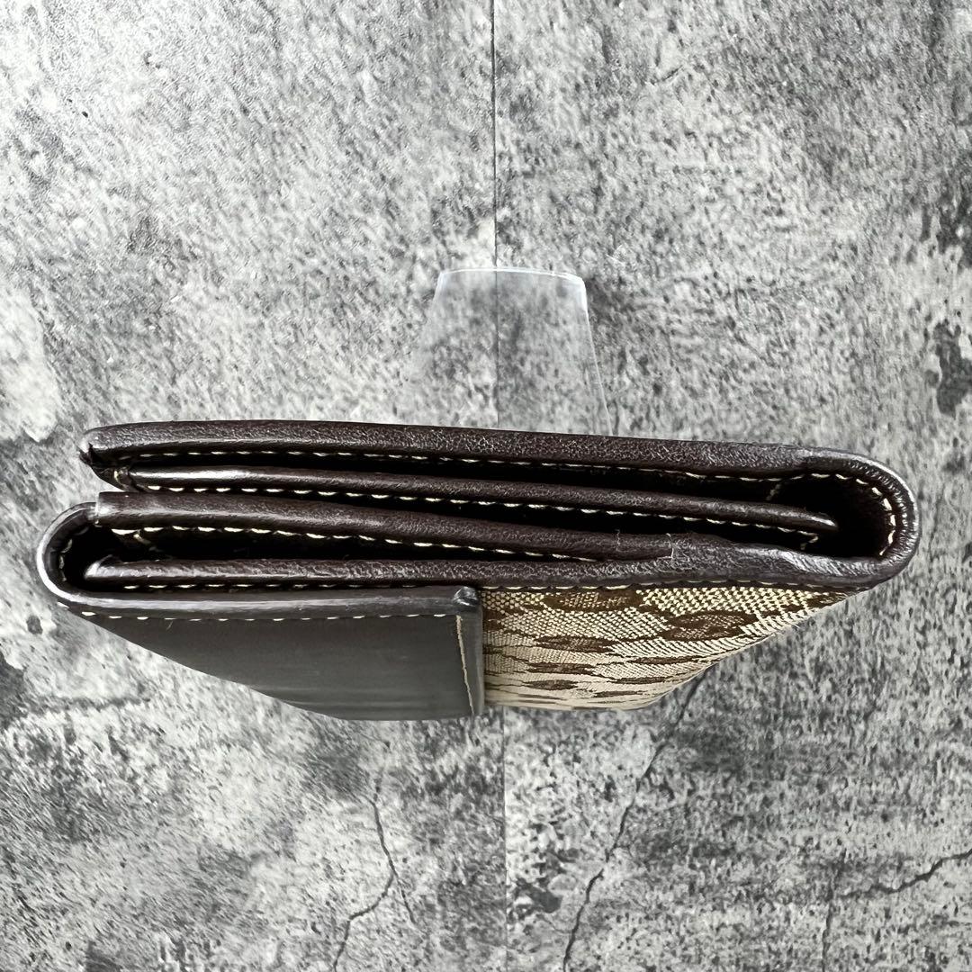 GUCCI GGキャンバス ラブリーハート 長財布 Wホック