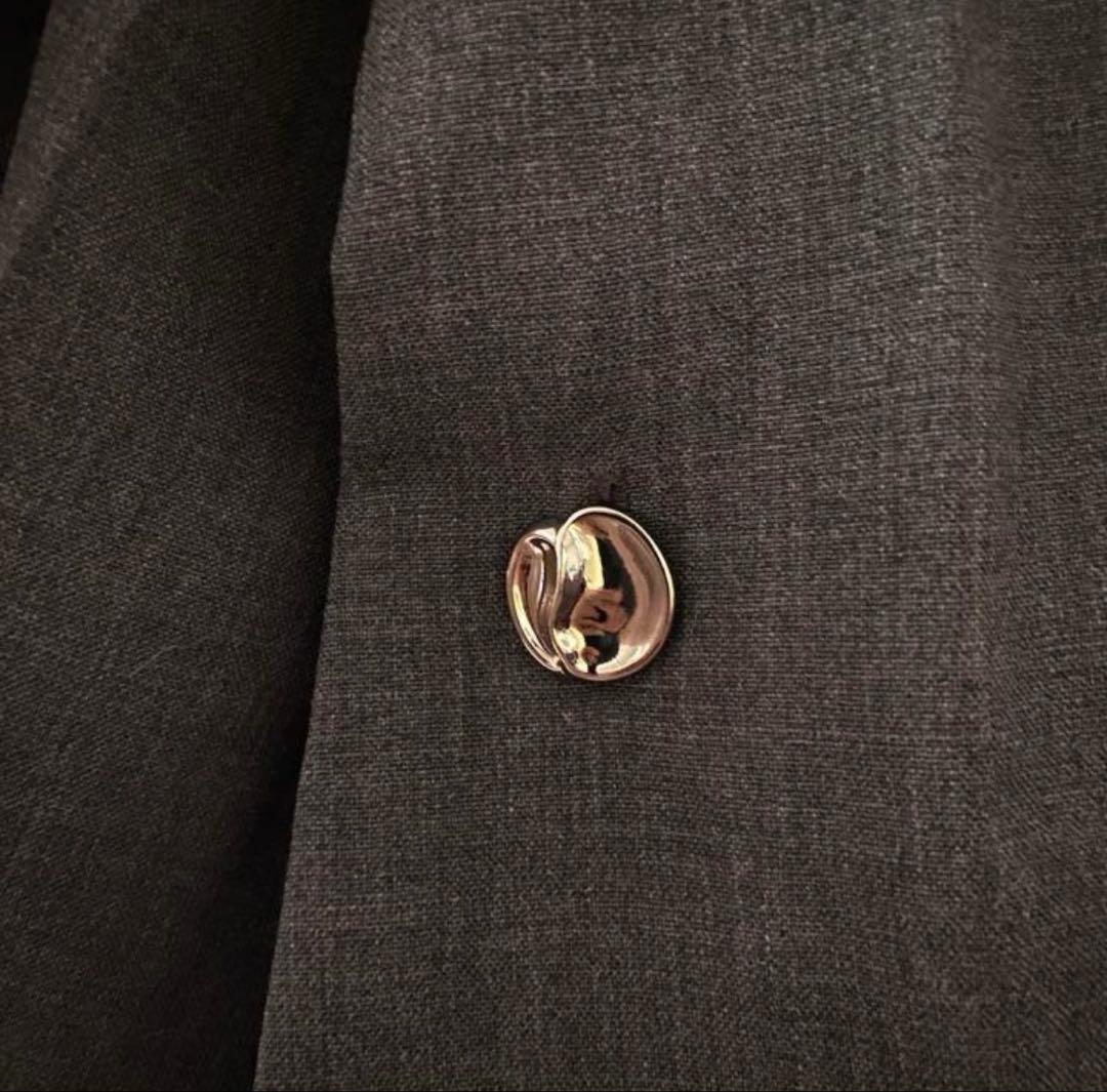 CORNERSTONE AW21 ボタンフレアトラウザー サイズ48