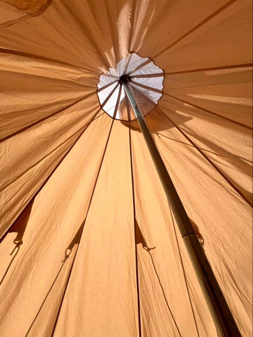 ワンポールテント TC素材　5〜6人用　美品　smoreスモア tippo400