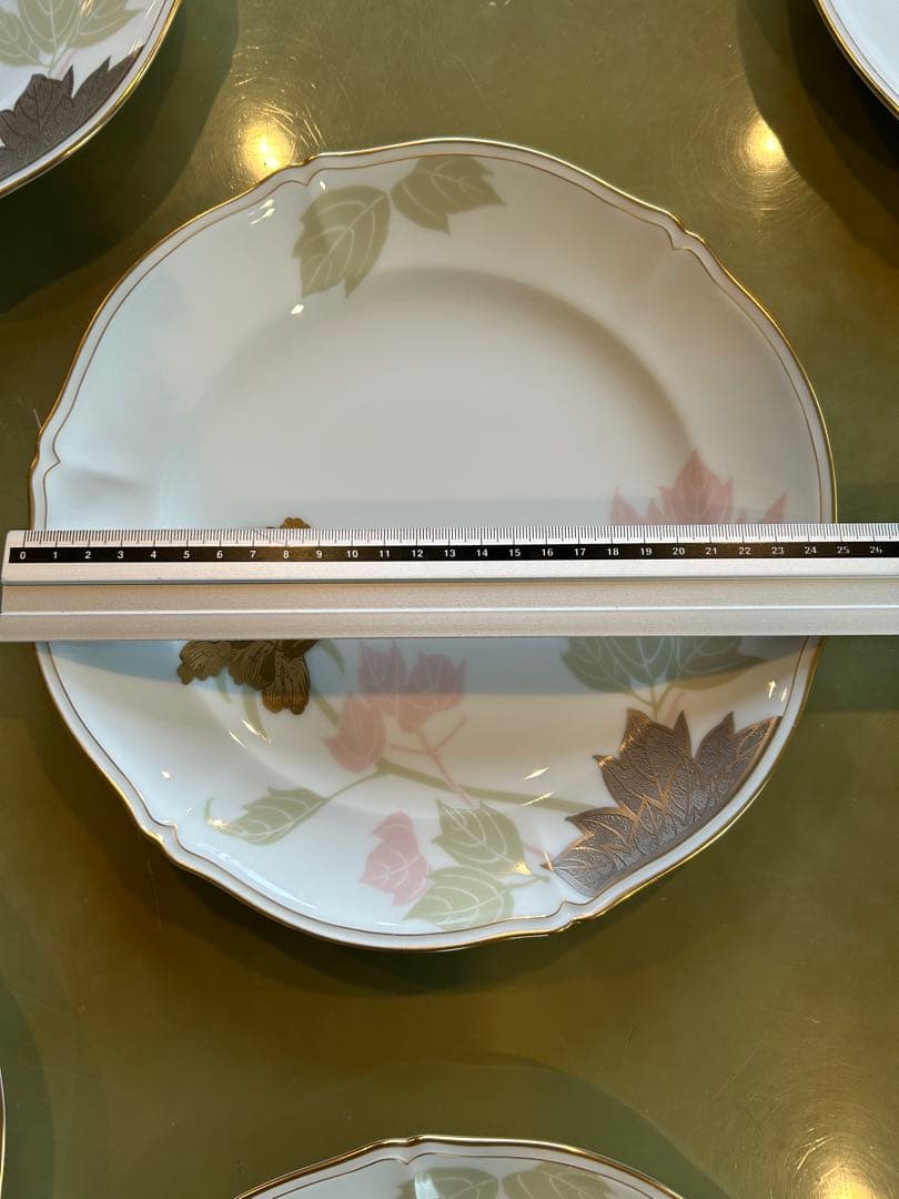 【大倉陶園】ディナープレート6枚①