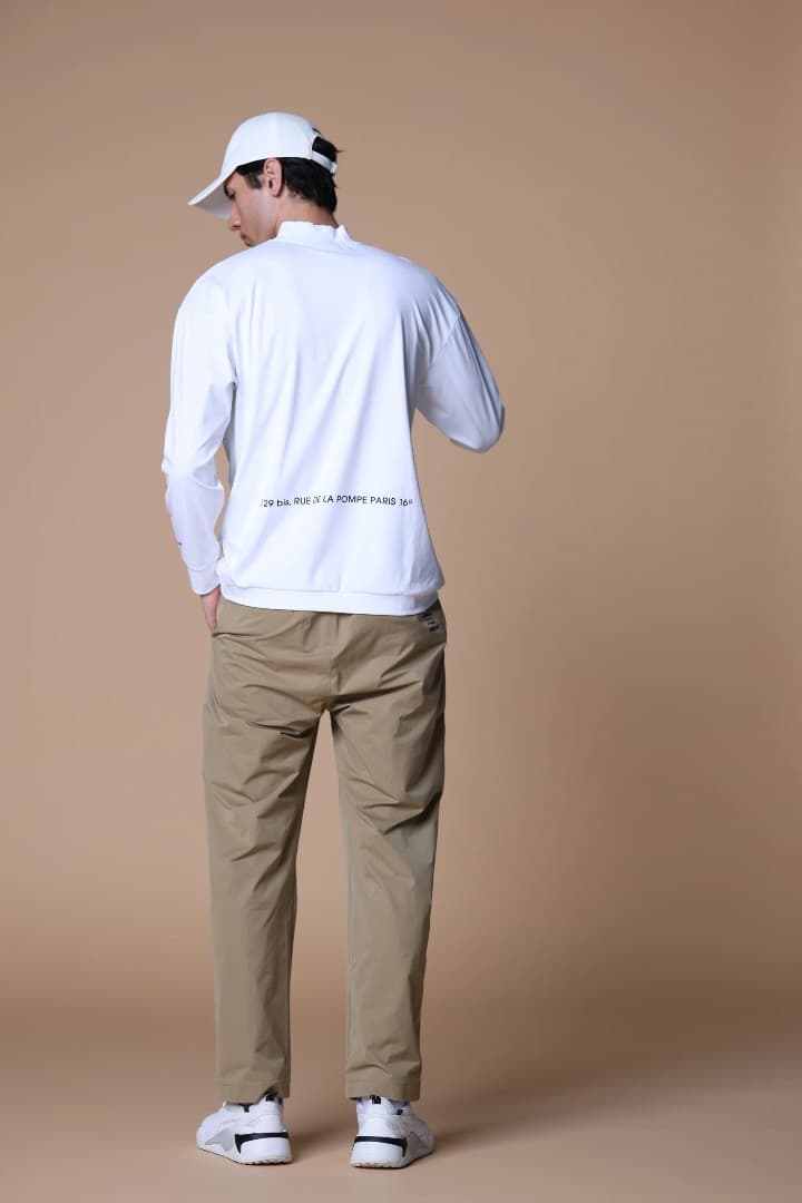 メンズウェア RENOMA GOLF BASIC LOGO MOCKNECK LS M