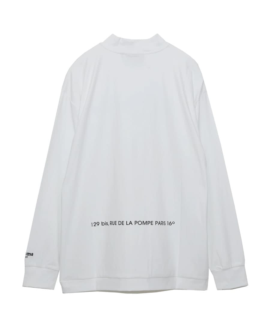 メンズウェア RENOMA GOLF BASIC LOGO MOCKNECK LS M