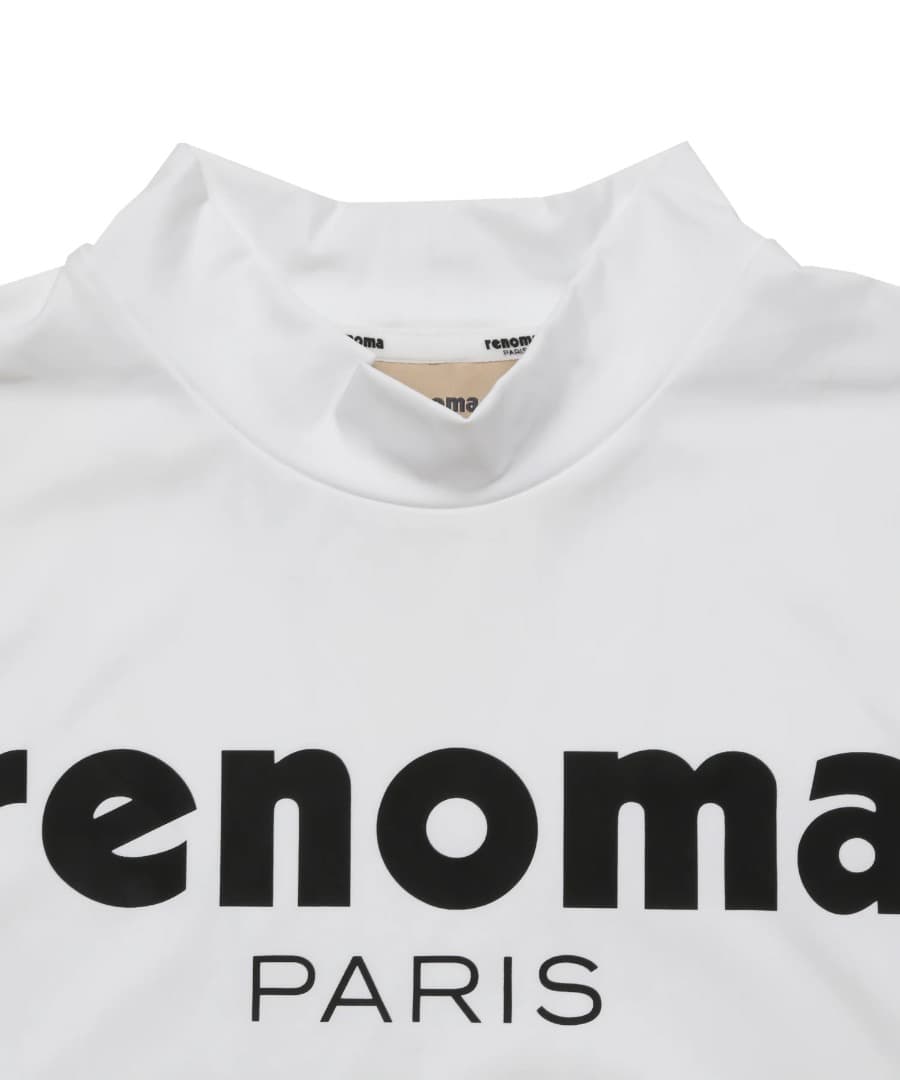 メンズウェア RENOMA GOLF BASIC LOGO MOCKNECK LS M