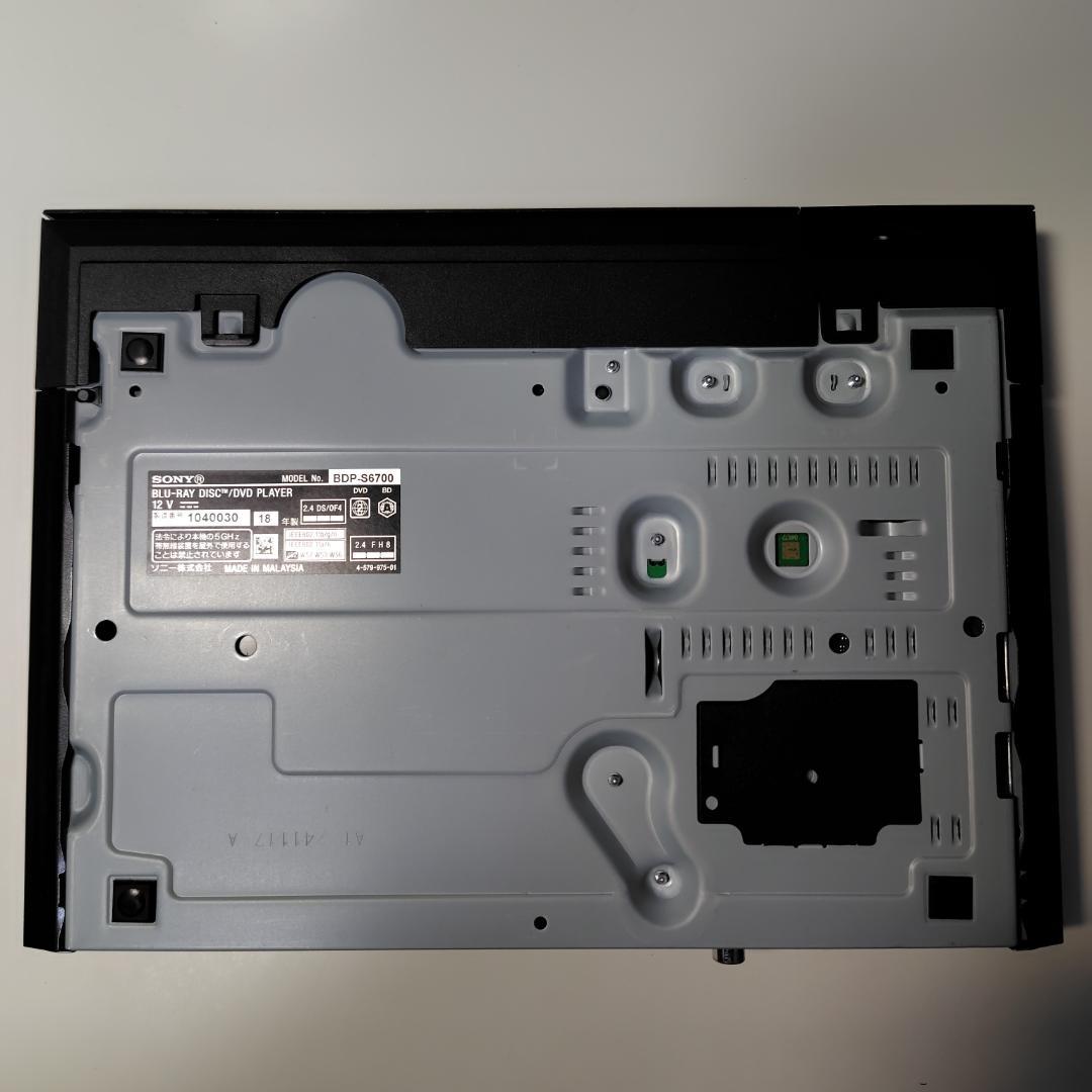 美品 ブルーレイプレーヤー SONY BDP-S6700