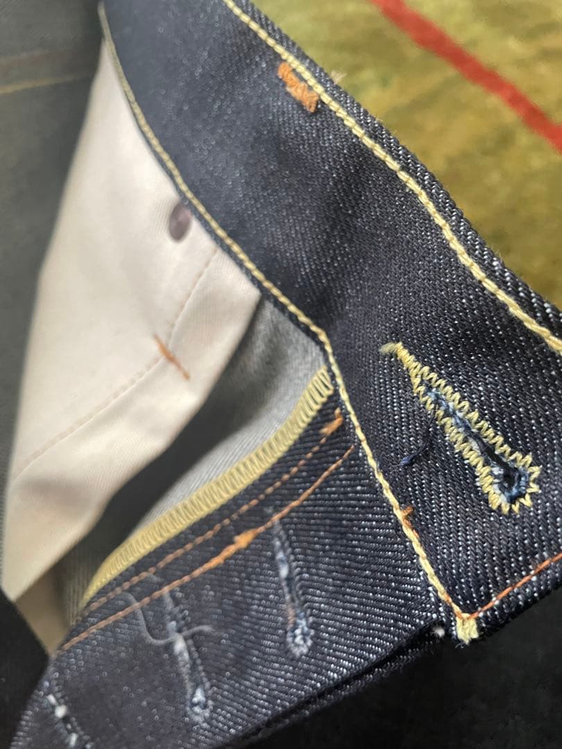 未使用】TELLASON テラソンW36 コーンミルズ社14.75 oz - メルカリ