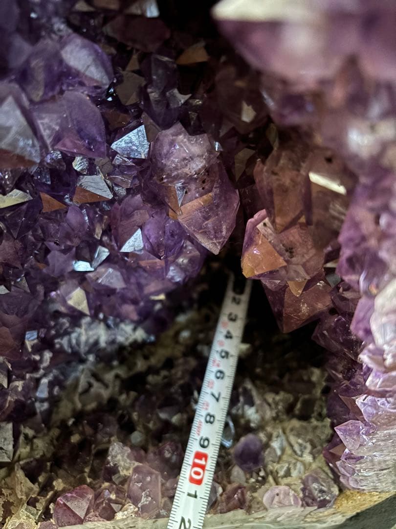 アメジストドーム　天然石　紫水晶　鉱物　鑑賞石　希少