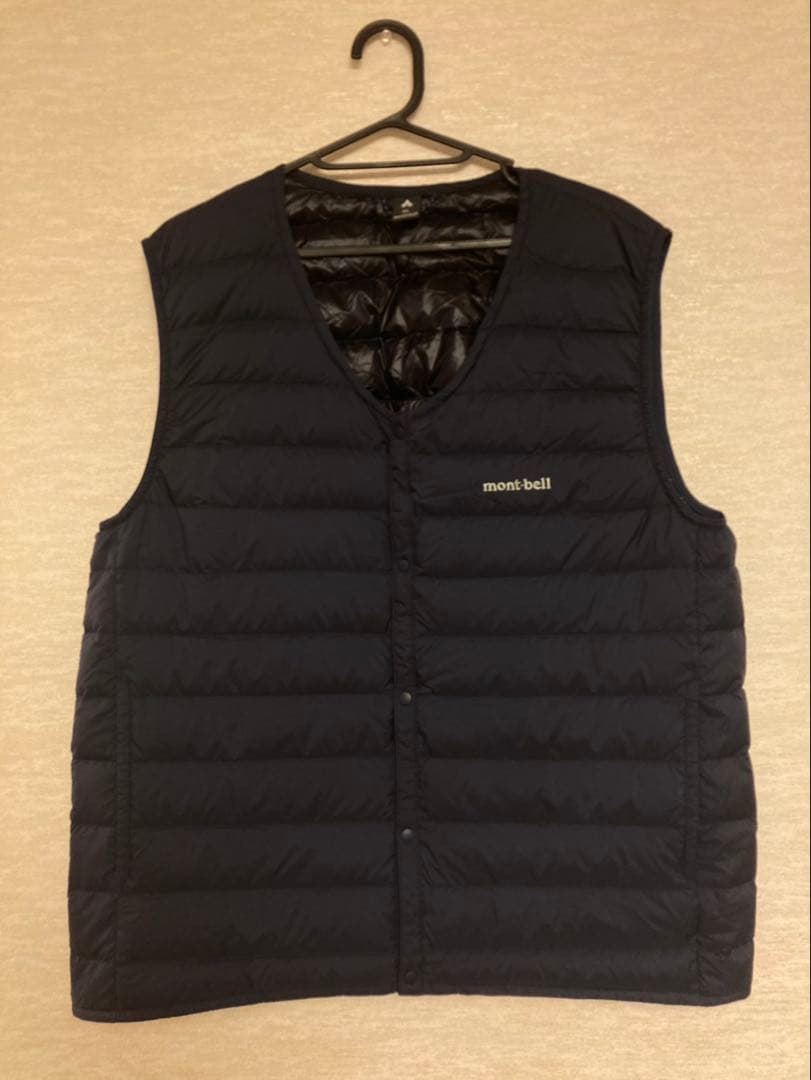 mont-bell EX 800 スペリオダウンベスト XL ネイビー