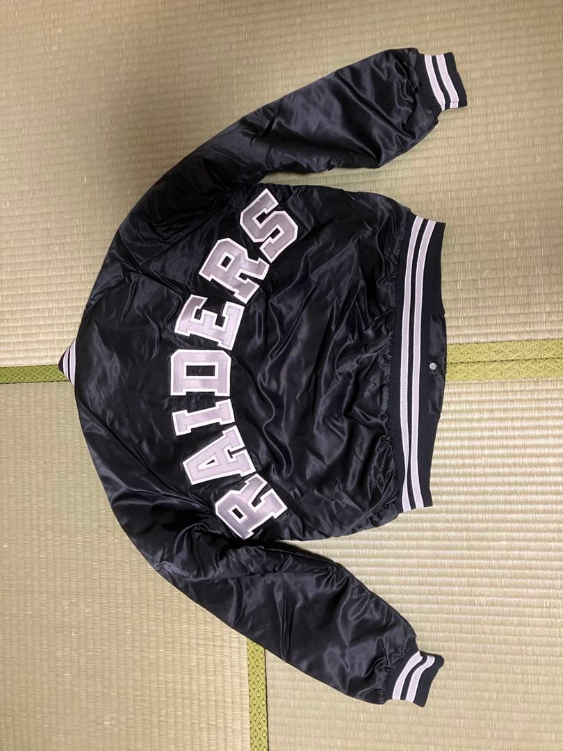 RAIDERS スタジャン ブラック Mサイズ S115615794 送料 無料