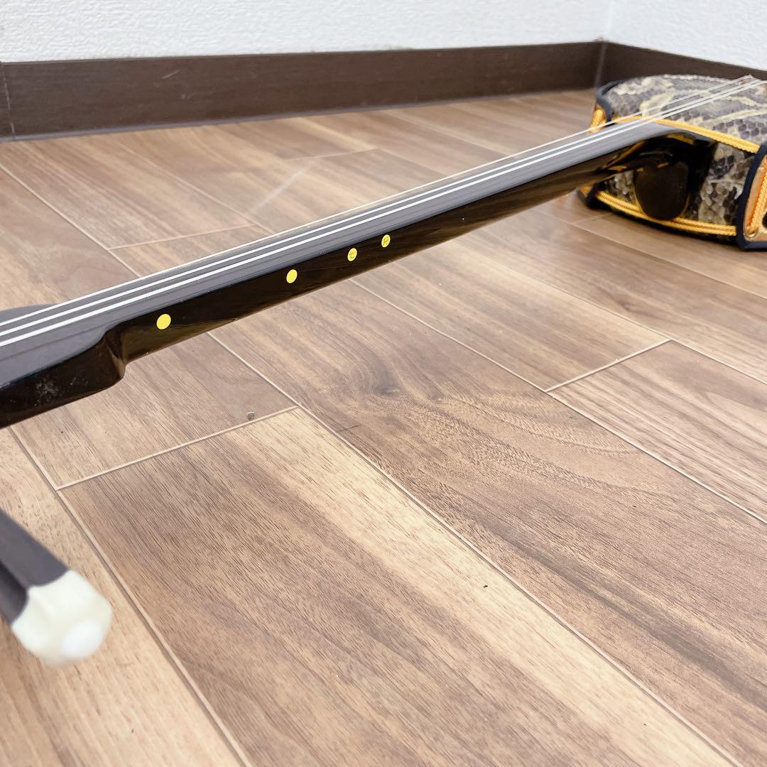 蛇皮　三線　沖縄民謡　沖縄三線　民謡　和楽器