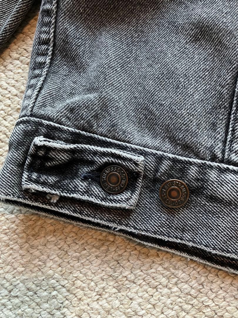 Levi’s 80S 先染め ブラックデニムジャケット 70507-4858