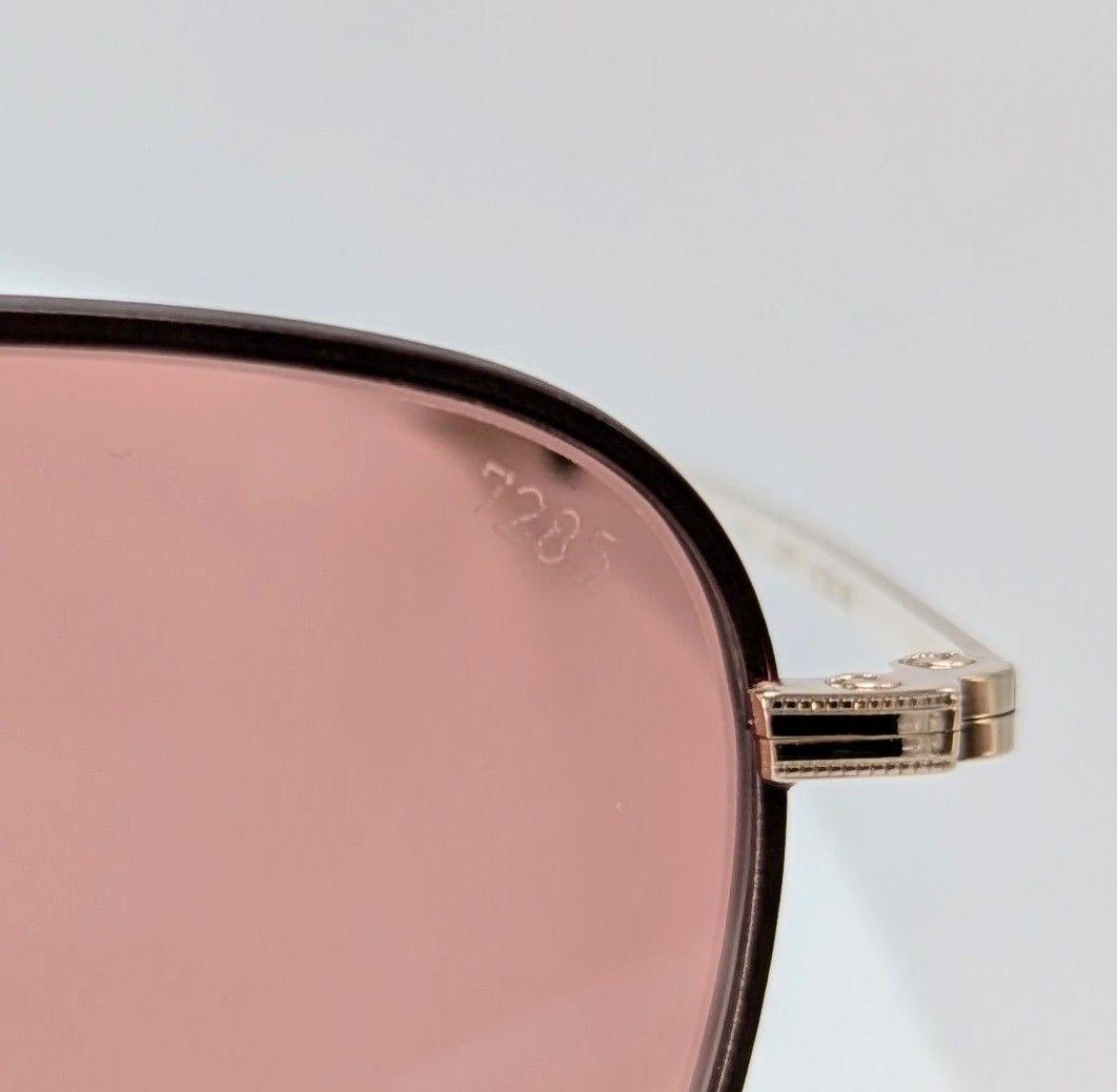 極美品 EYEVAN 7285 773 アイヴァン サングラス ビンテージ 赤