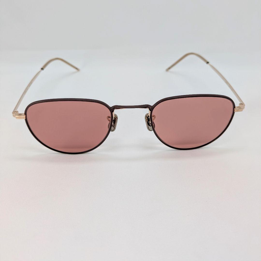 極美品 EYEVAN 7285 773 アイヴァン サングラス ビンテージ 赤