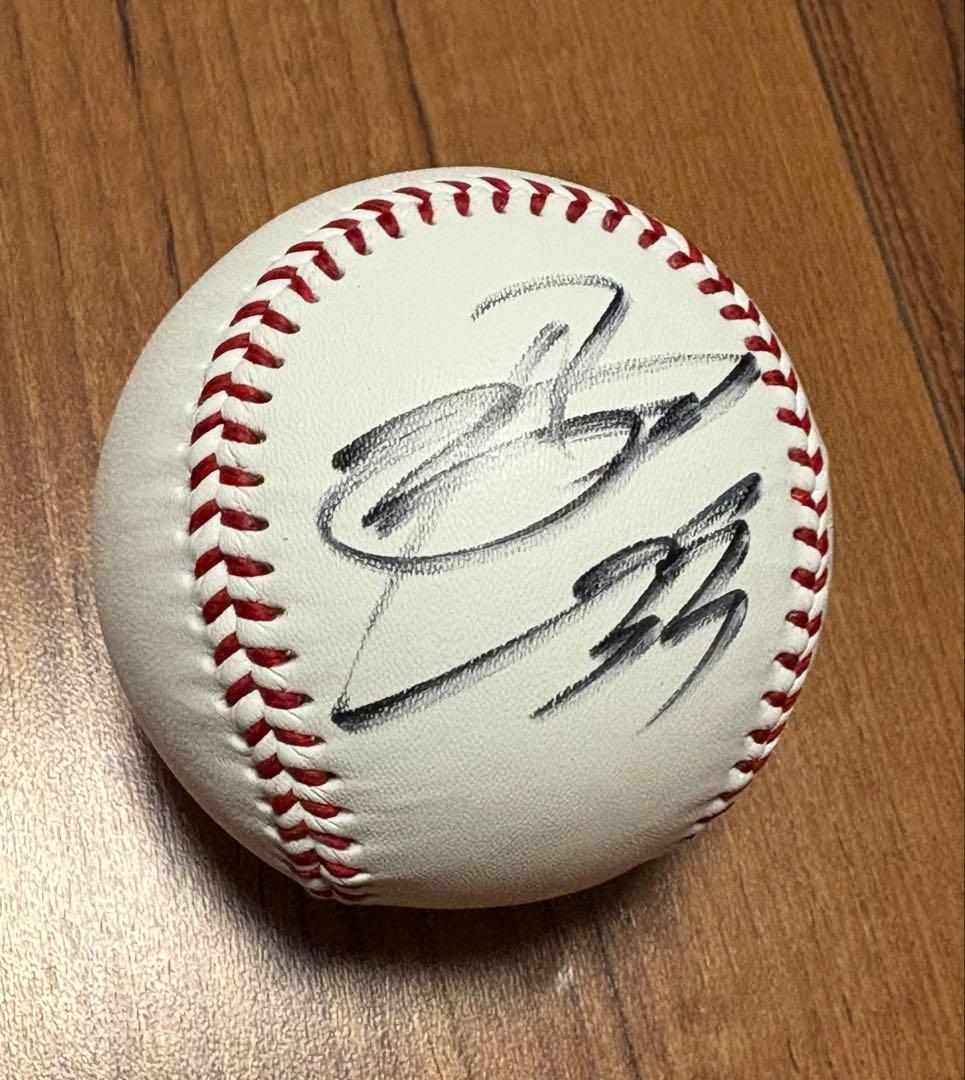 【新品未使用】ソフトバンク 廣瀨隆太 慶応大学 直筆サインボール 残り1点