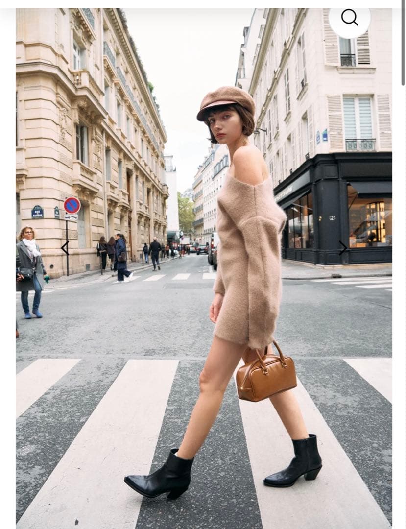 ♡美品♡ THE TOE ニット ワンピース オフショルダー