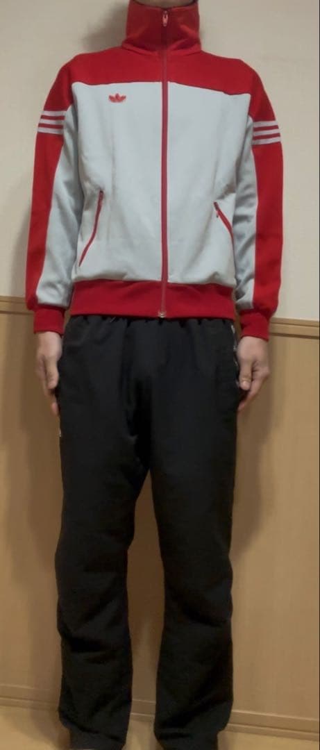 【希少】70s 80s adidas 西ドイツ デサント トラックジャケット