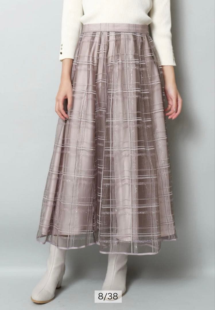 【kurukimei様】ジャスグリッティーのシャイニーチェックスカート