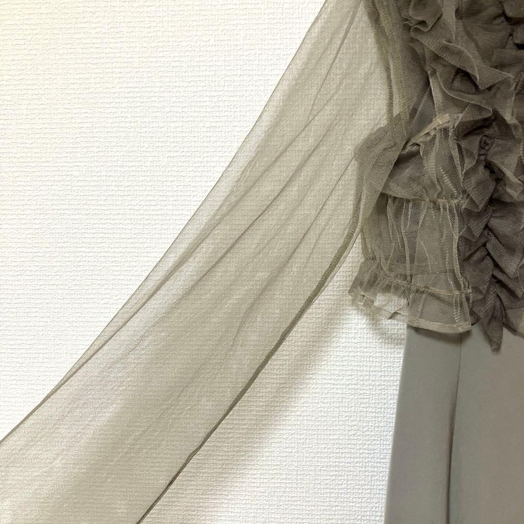 人気　アトロ　袖あり&ミモレ丈3点セット　オケージョンドレス　パーティードレス