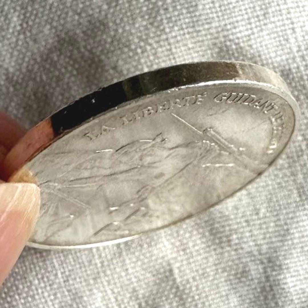 1993年 フランス ルーヴル美術館200年記念100フラン銀貨 記念硬貨