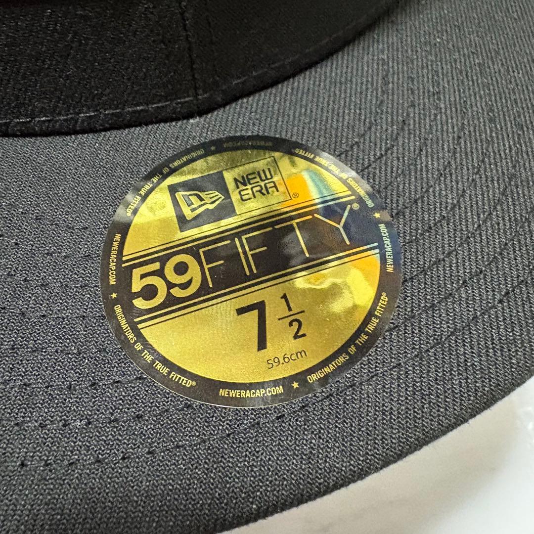 y011715 Supreme×NEW ERA コラボキャップ ブラック59.6 - メルカリ