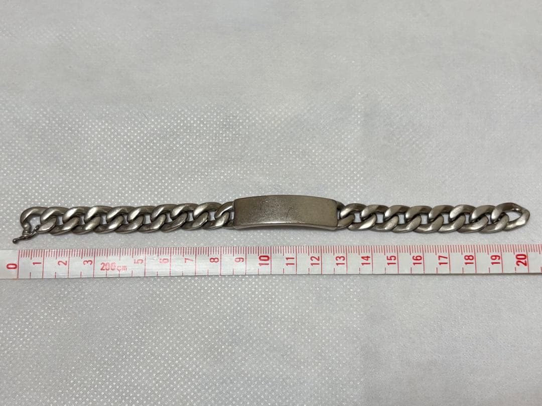 Maison Margiela ID チェーンブレスレット Size5 本物保証 - メルカリ