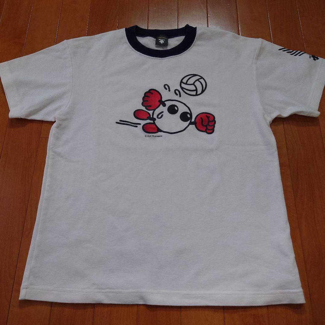 バボちゃん デサント バレーボール 練習着 半袖 M - メルカリ