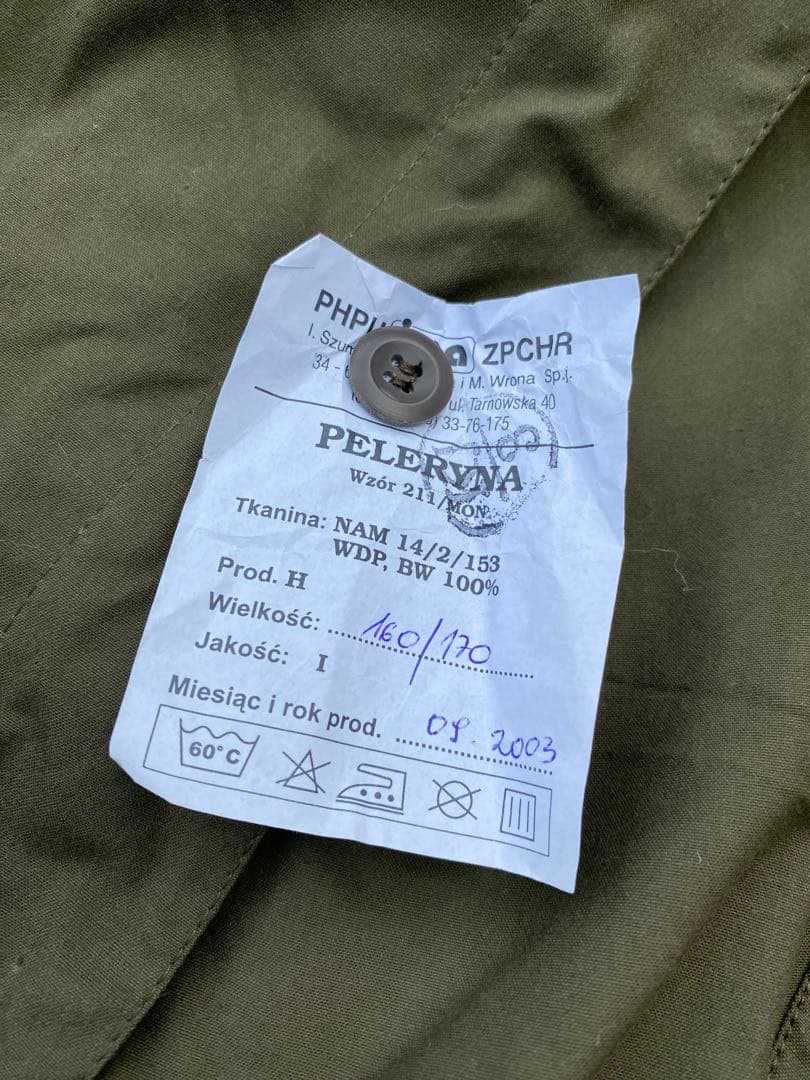 美品　ポーランド軍　軍幕　サイズ1 デッドストック　最終