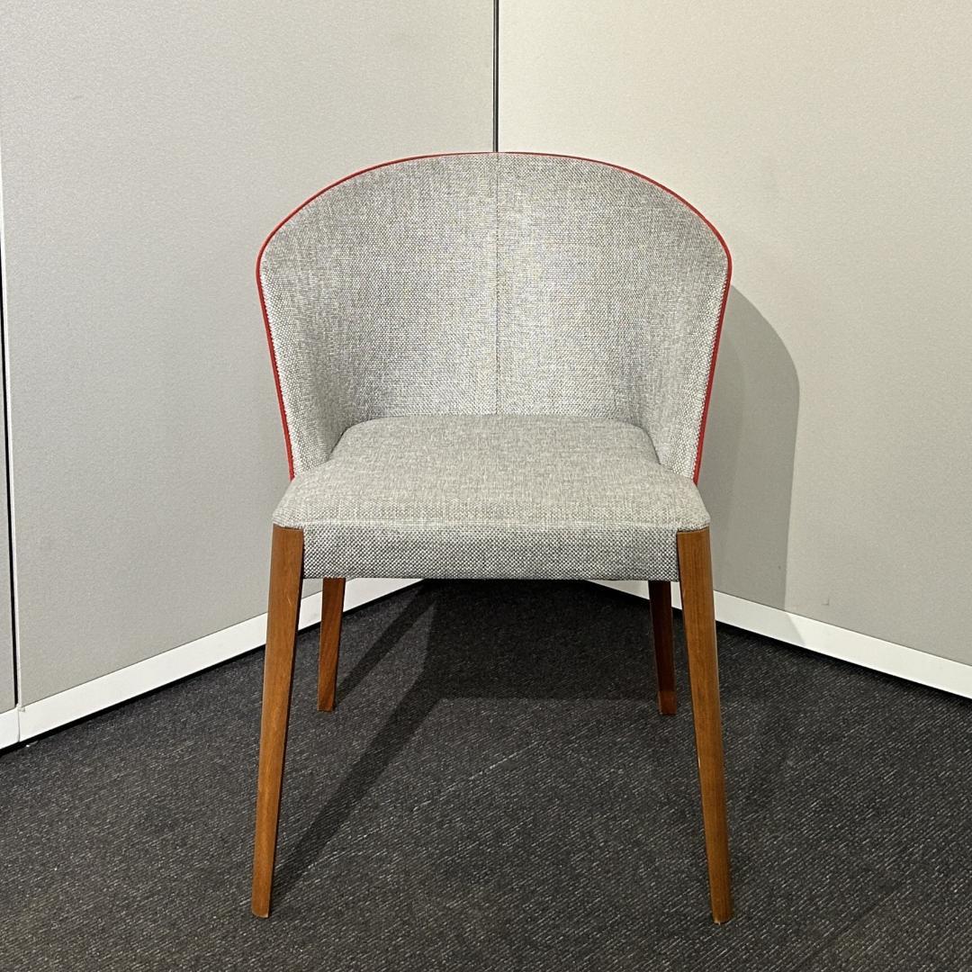 arflex ダイニングチェア FLUTE グレー 木目