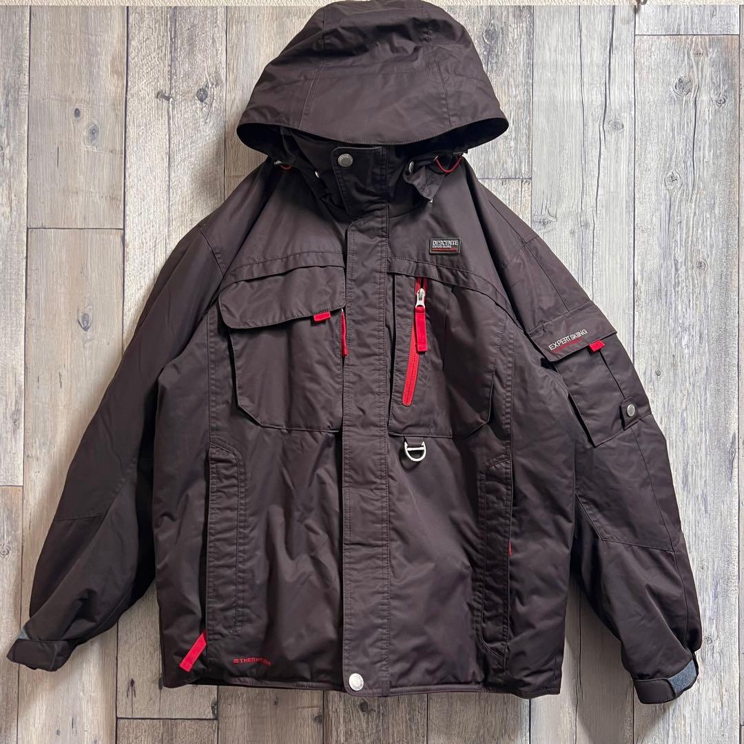 DESCENTE スノーウェア　セットアップ　ダウンジャケット　Mサイズ