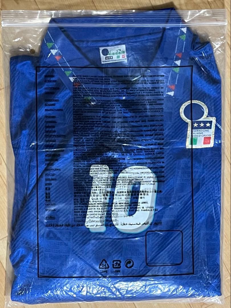【激レア/極美品】94W杯イタリア代表　　　　ホームR.バッジオ10