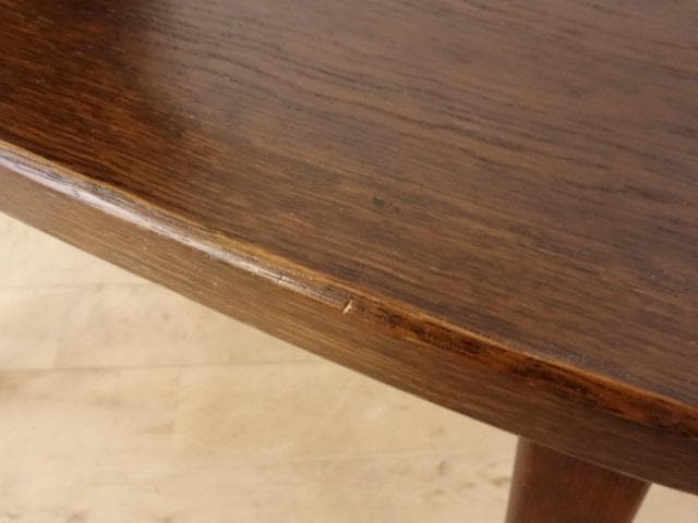 勇峰工芸　チロル　イス①　チェアー　ナラ材家具　 旭川家具　再塗装済　ＵＳＥＤ