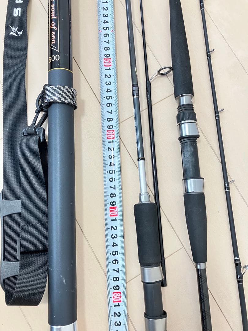 釣竿 タモ網 リール タチウオ シマノ SHIMANO DAIWA 大阪手渡可