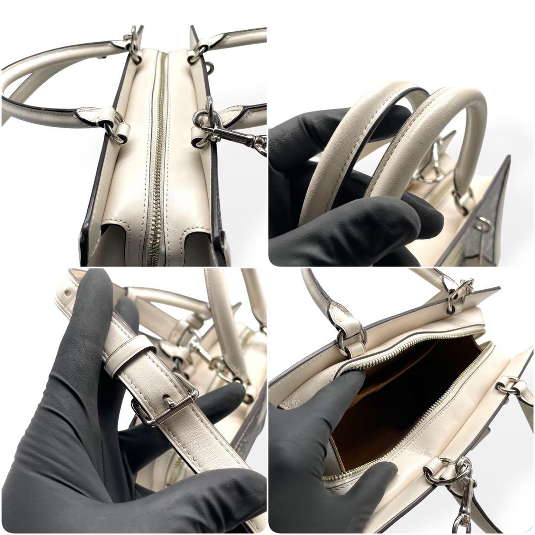 未使用級　希少　COACH 2way ハンドバッグ ショルダーバッグ　ゾーイ