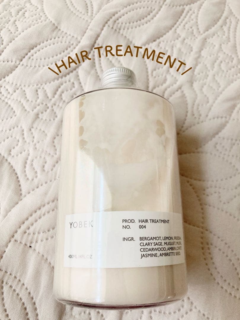 【23日まで特別価格！！新品】YOBEK シャンプー & トリートメント