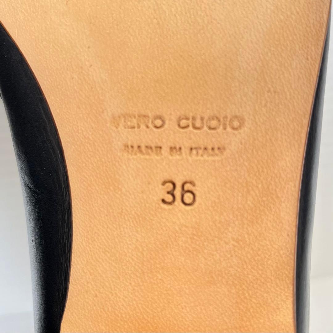 極美品✨ Luca Grossi ビット ローファー 黒 23 フリンジ レザー