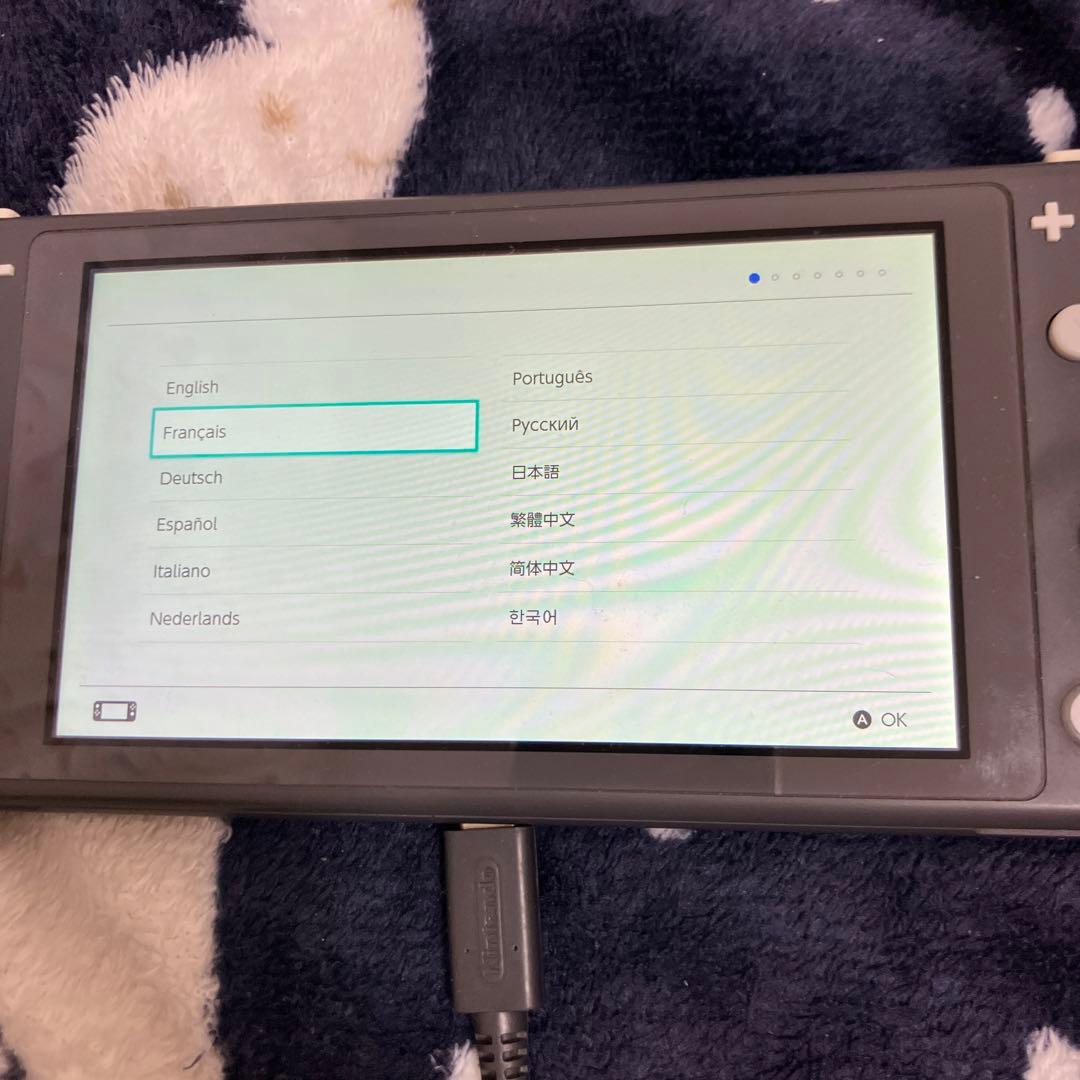 と*ー様 Nintendo Switch Lite グレー 本体