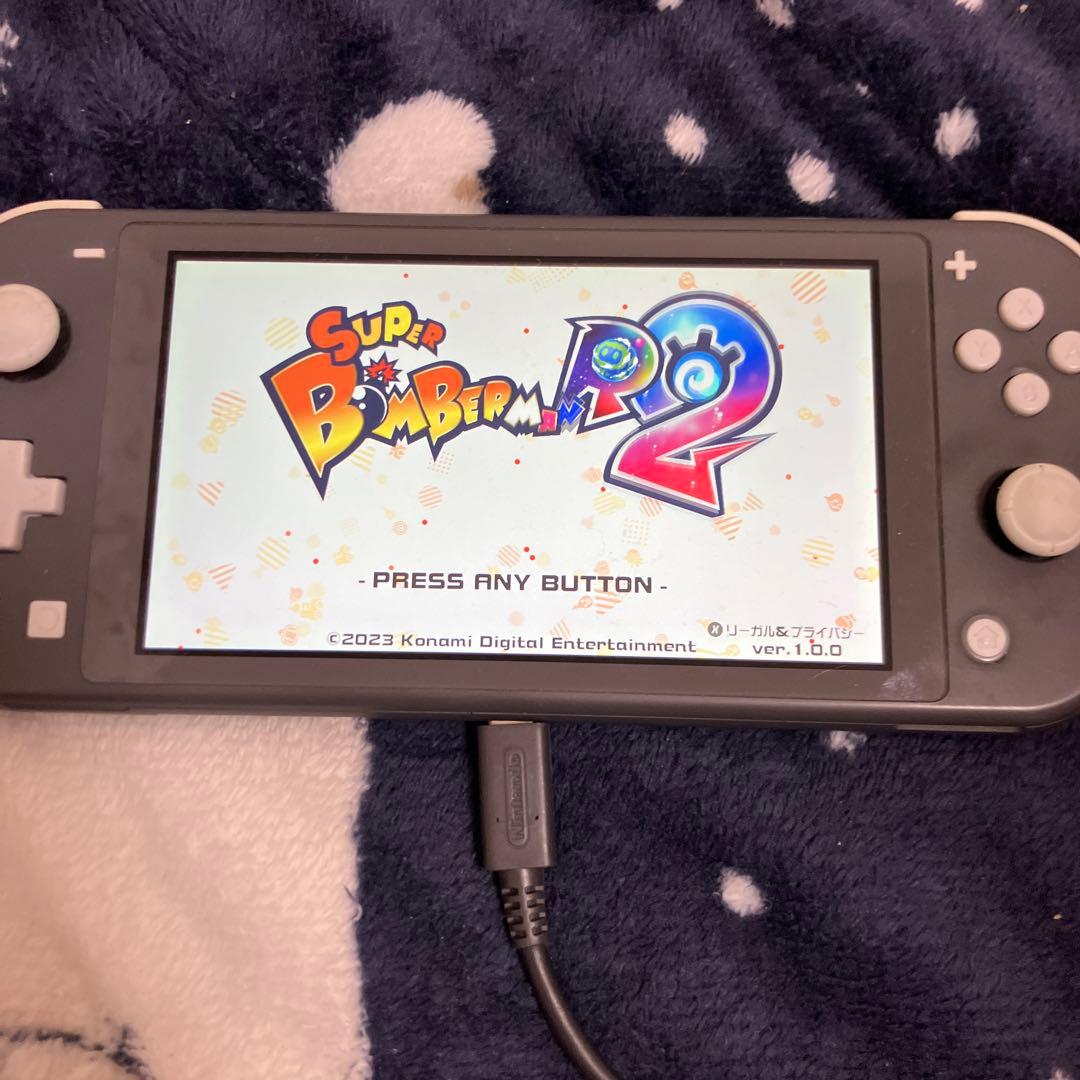 と*ー様 Nintendo Switch Lite グレー 本体