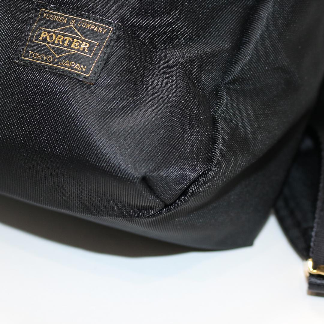 【極美品】ポーターガール シア デイパック S 1層式 リュック 黒 ブラック