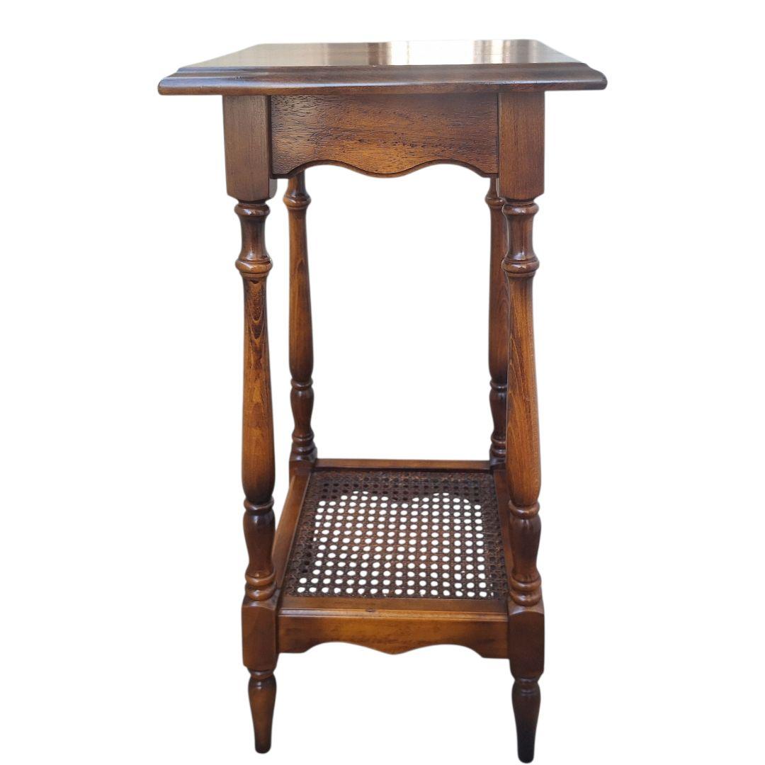 カリモク家具 花台 サイドテーブル 木製 アンティーク 廃盤 希少