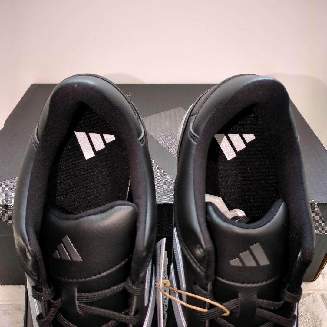 27.5）adidas ゴルフシューズ ✨新品未使用✨　ブラック 使いやすい