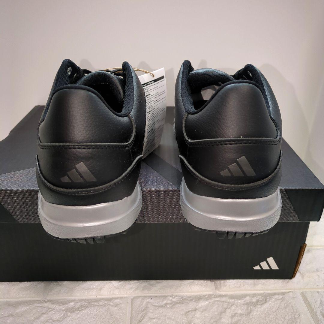 27.5）adidas ゴルフシューズ ✨新品未使用✨　ブラック 使いやすい