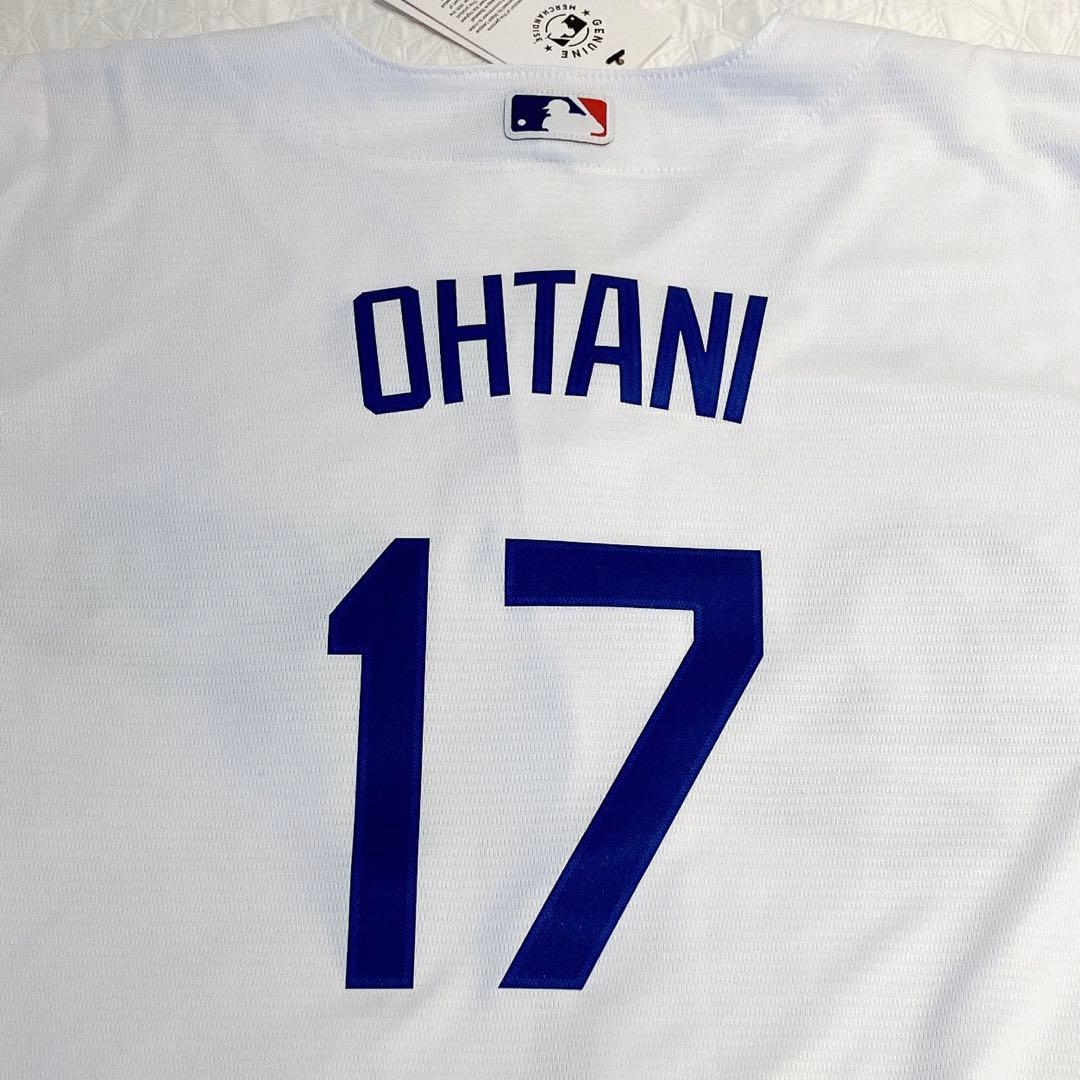 大谷 ドジャース ユニフォーム ナイキ ユース XL