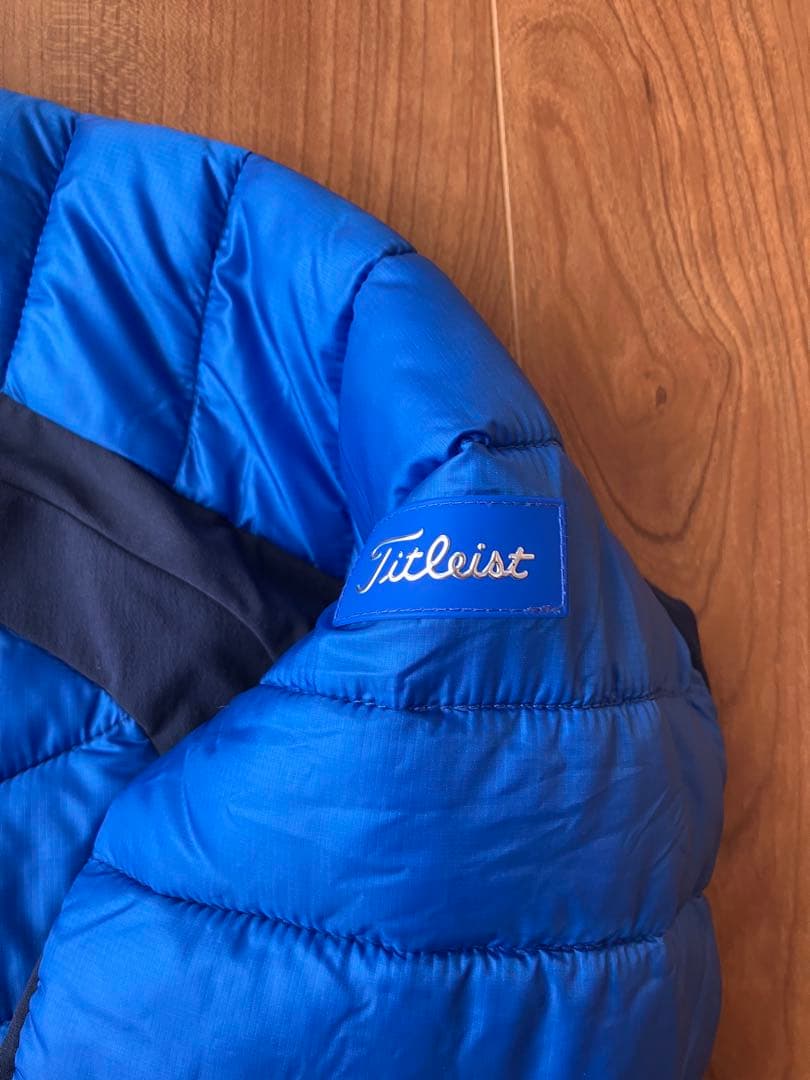 Titleist 中綿ジャケット 青