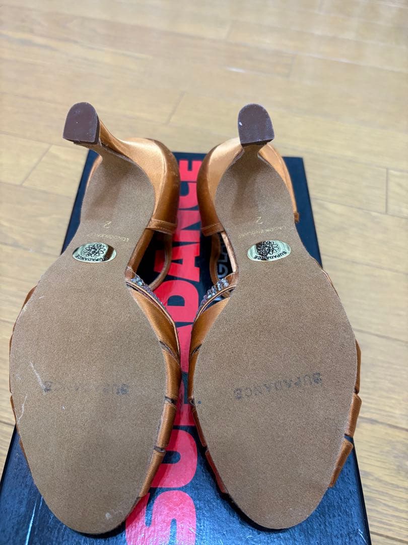 【良品】SUPADANCE ラテン 社交ダンス レディース シューズ