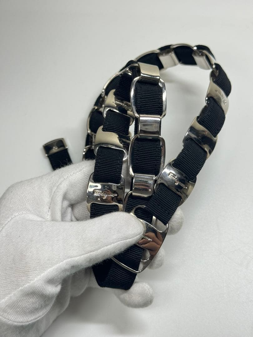 Salvatore Ferragamo フェラガモ ヴァラリボン ベルト